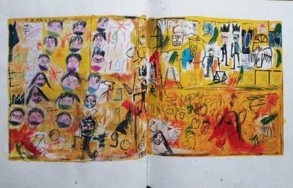 IL LIBRO omaggio a Basquiat dei fratellini Margiotta