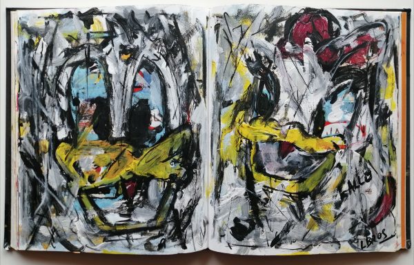 Pagine Omaggio a Basquiat e Vedova