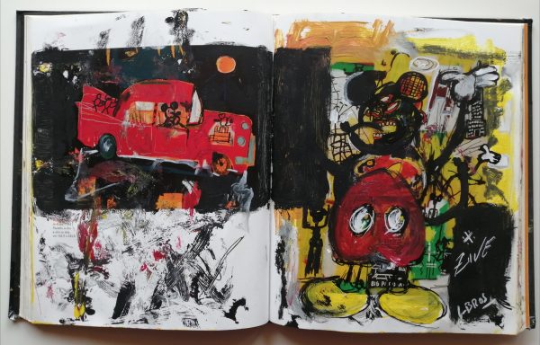 Pagine omaggio a Basquiat